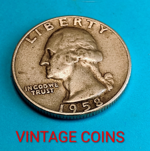 1958 D Liberty Coin 90%SILVER CIRCULATED - Picture 1 of 2